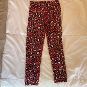 Georgia bulldog leggings